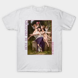 Dream of Spring by Bouguereau T-Shirt